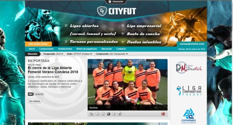 Torneos de fútbol en México. Ligas y campeonatos de F5,F6,F7 y F11