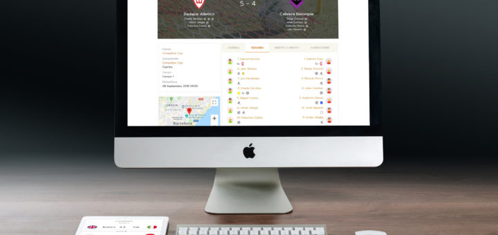 Diseño y desarrollo web para eventos deportivos - torneos, ligas