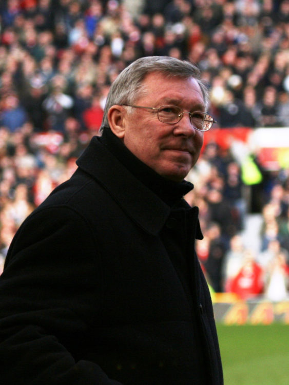 Entrenador en fútbol fantasy Sir Alex Ferguson