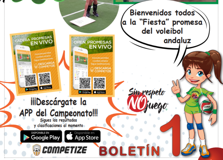 Aplicación de Competize para el torneo