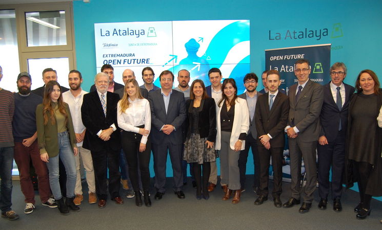 Startups en La Atalaya, acceleradora de Extremadura Open Future