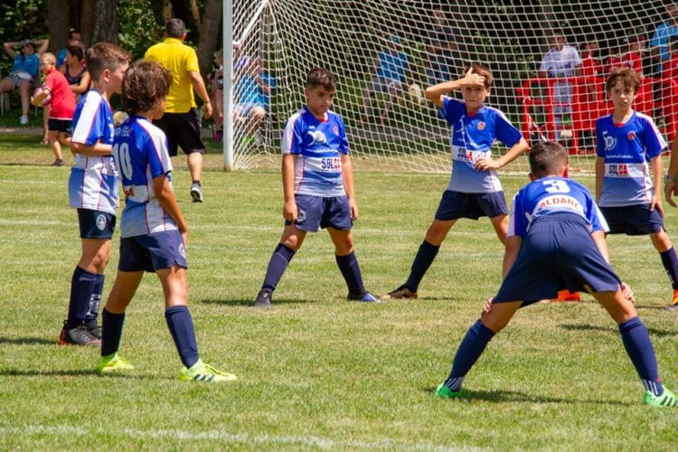 benjamines en la Pirineos Cup