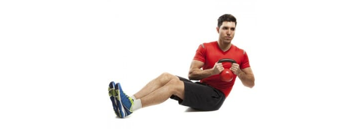 Torsiones rusas con giro de abdomen