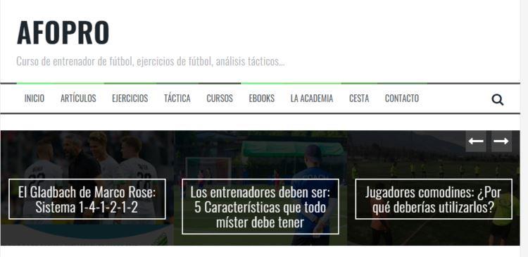 Afropro entrenadores con formación y recursos para entrenos de fútbol