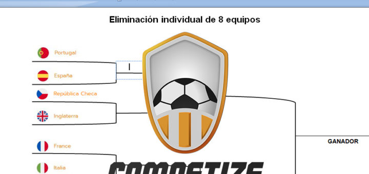 Crear cuadro de eliminatorias con fixtures del torneo