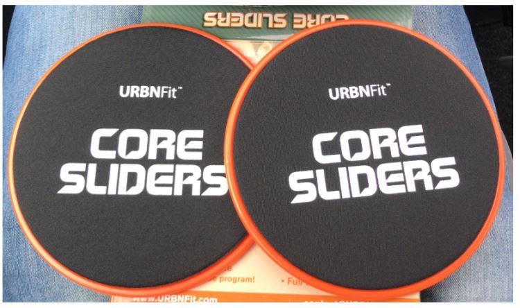 Core sliders material para ejercicios deslizantes en superficies