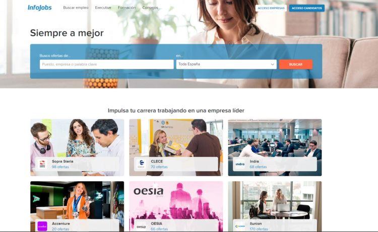 Infojobs ofertas de empleo del mundo deportivo