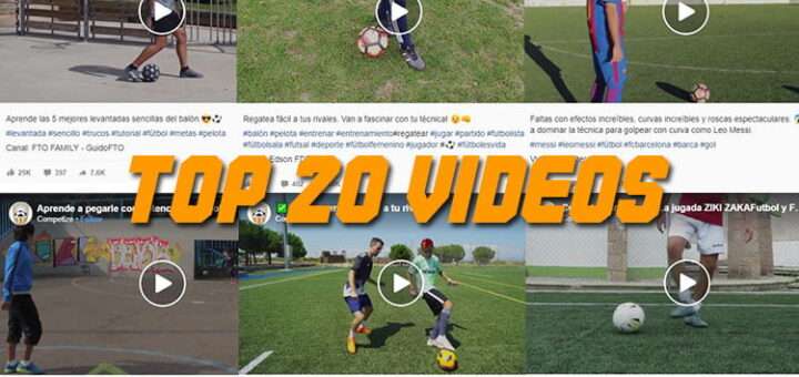 Entrenamiento de fútbol y futsal - vídeos