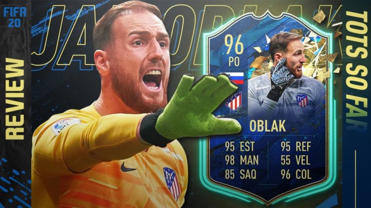 Oblak: el mejor portero de FIFA 21