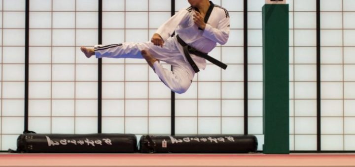 El taekwondo es un arte marcial muy visual