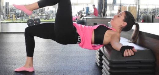 Variante unilateral del hip thrust