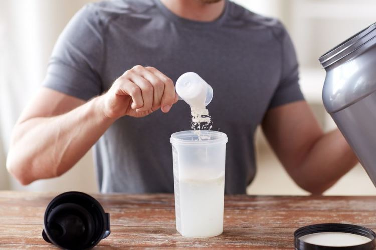 Preparación del suplemento en polvo