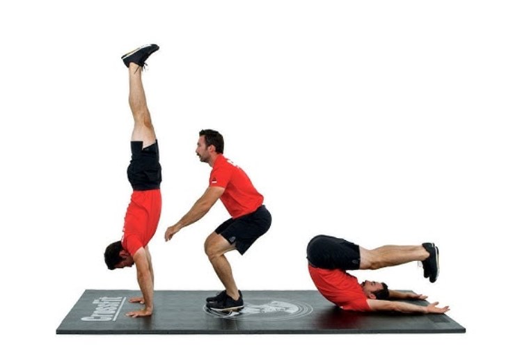 Variante del burpee: burpees invertidos