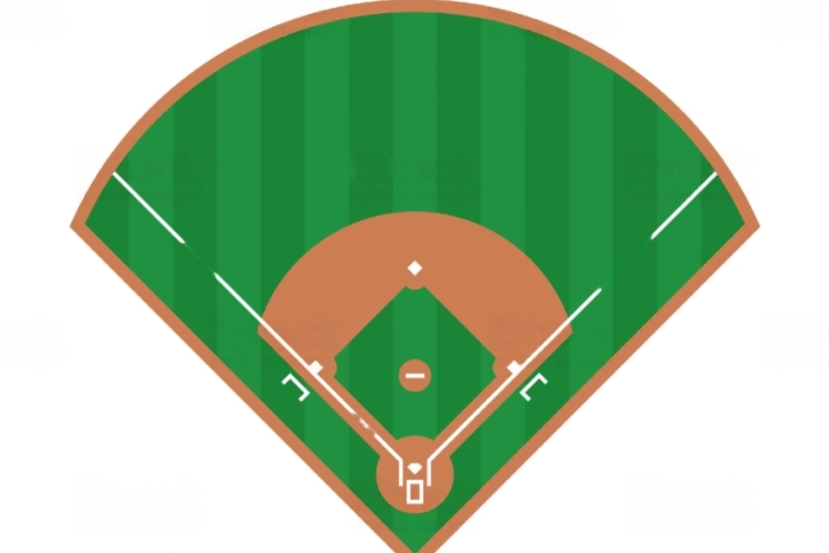 campo de beisbol, medidas y reglas