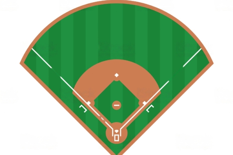 campo de beisbol, medidas y reglas