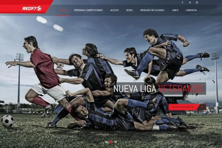 Liga y torneo de futbol senior en Madrid