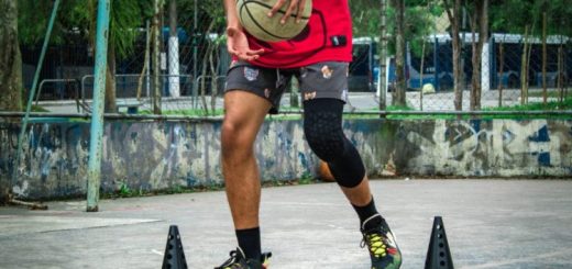 Ejercicios de baloncesto, bote en ataque
