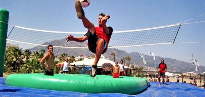 Bossaball y futvoley o footvolley y sepak takraw