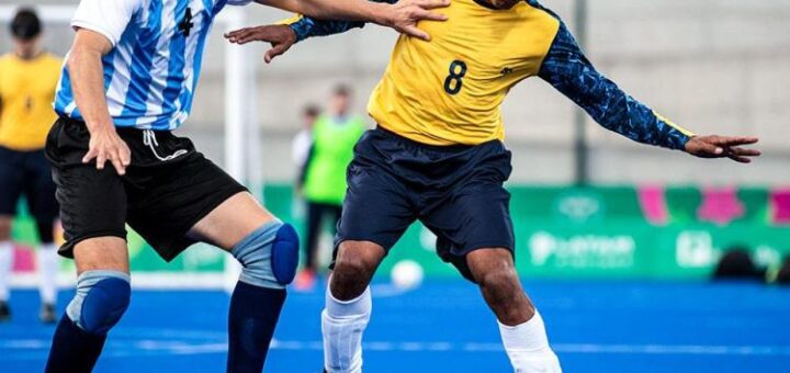 Fútbol 5 adaptado en futbito