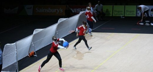 Campo de goalball y reglas en golbol
