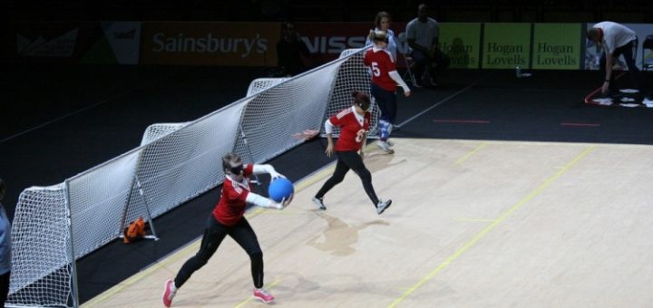 Campo de goalball y reglas en golbol