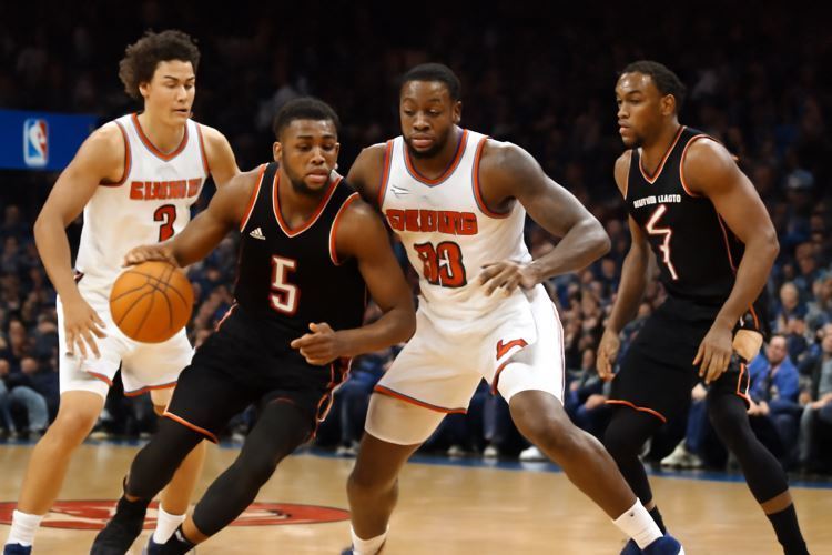 Averaged points of the best young NBA players