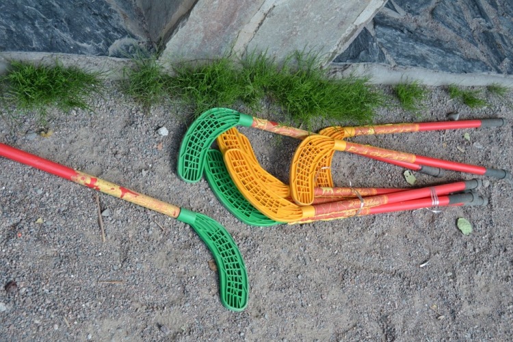 Materiales y reglas del Floorball.