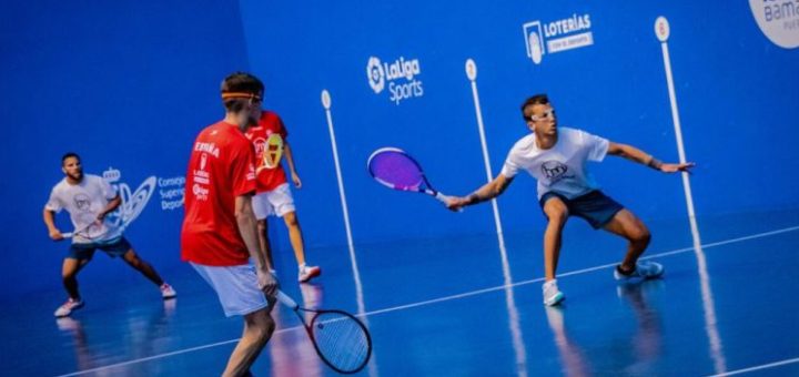 Cancha de frontón, frontenis y pelota vasca