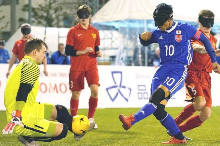 Fútbol 5 y futbito adaptado para gente con discapacidad visual