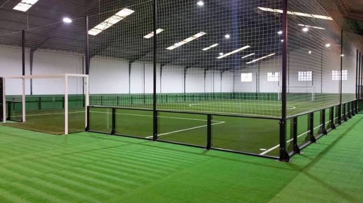 Cancha de futbol indoor