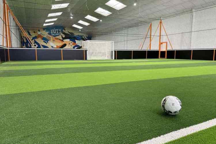 Campo de indoor futbol o futbol rápido