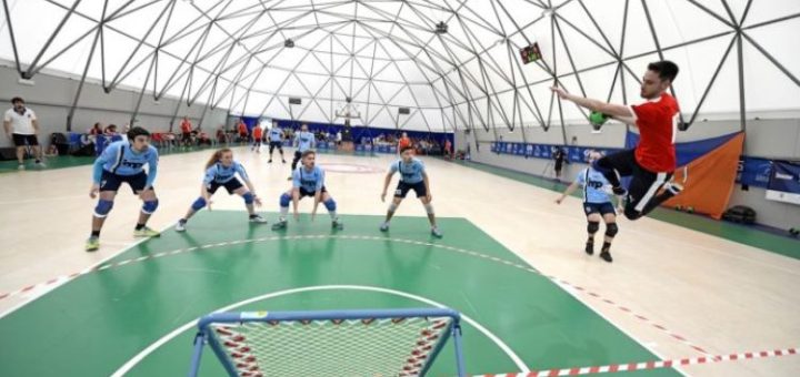 jugadores de tchoukball o chukbol