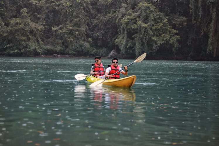 Kayak, canoa y piragua en canotaje