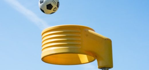 Material de korfball o korfbal.