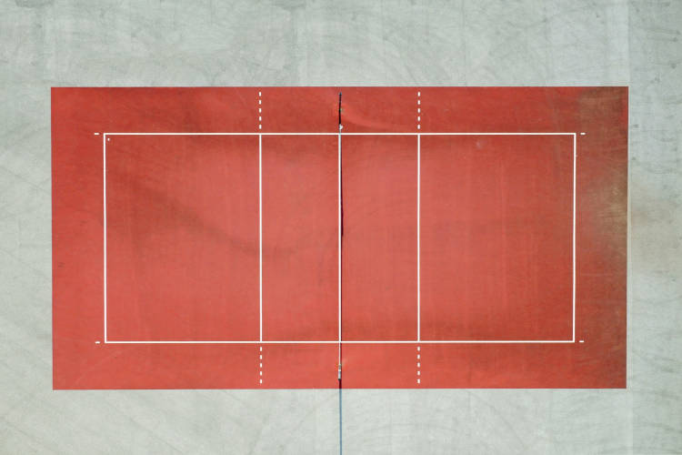 Medidas de la red de la cancha de voleibol