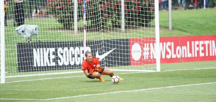 Portería fútbol 11 y entrenamiento de porteros