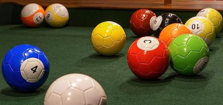 Snookball: fútbol y billar humano, soccerpool