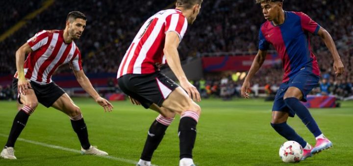 Yamal y datos para el partido FC Barcelona - Athletic Club