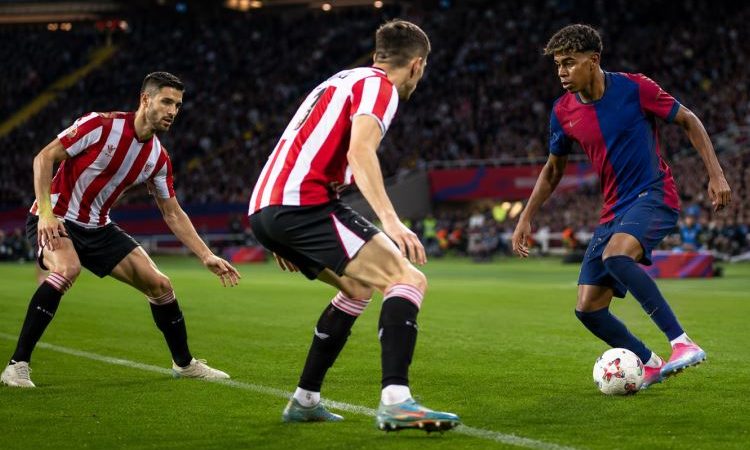 Yamal y datos para el partido FC Barcelona - Athletic Club