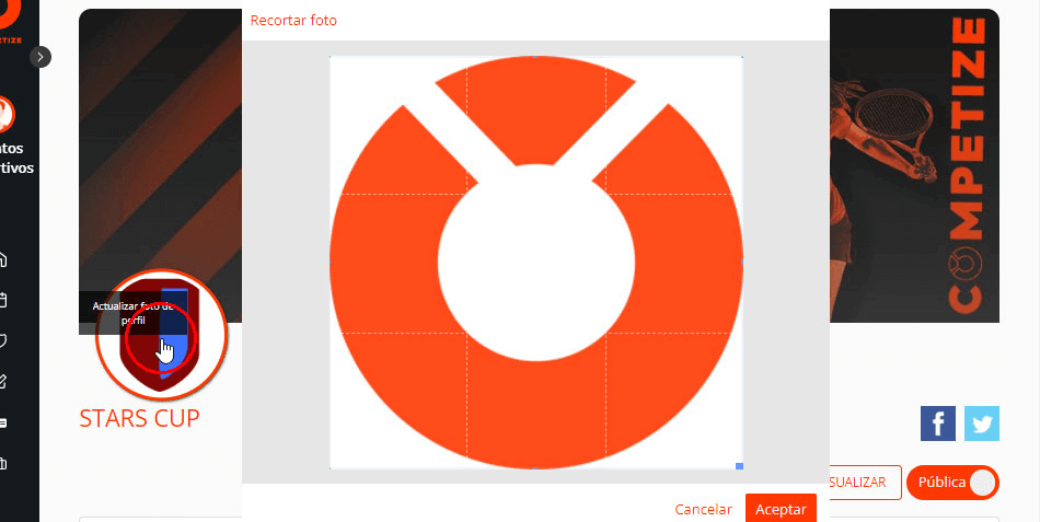 Foto de perfil torneo, liga o campeonato