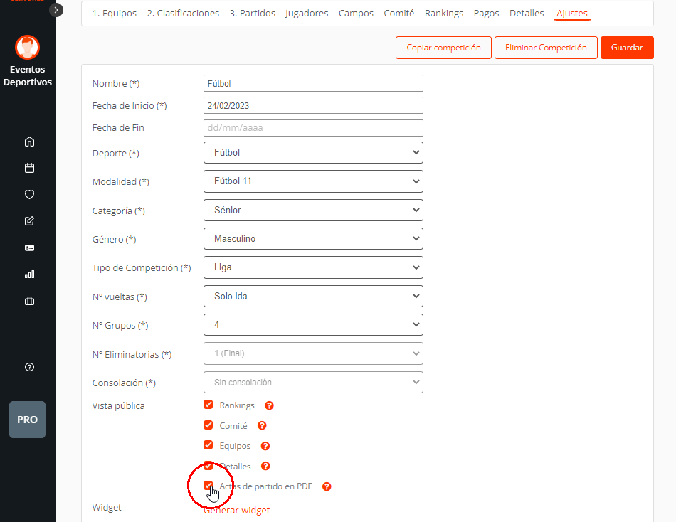 Hacer actas arbitrales digitales en PDF