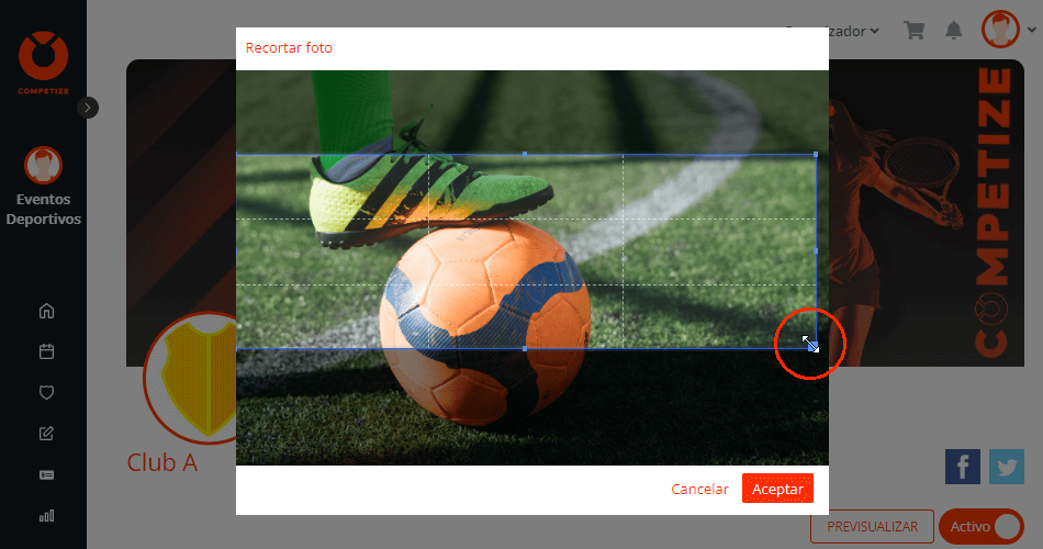 Portada de clubes deportivos de boxeo, rugby, FIFA