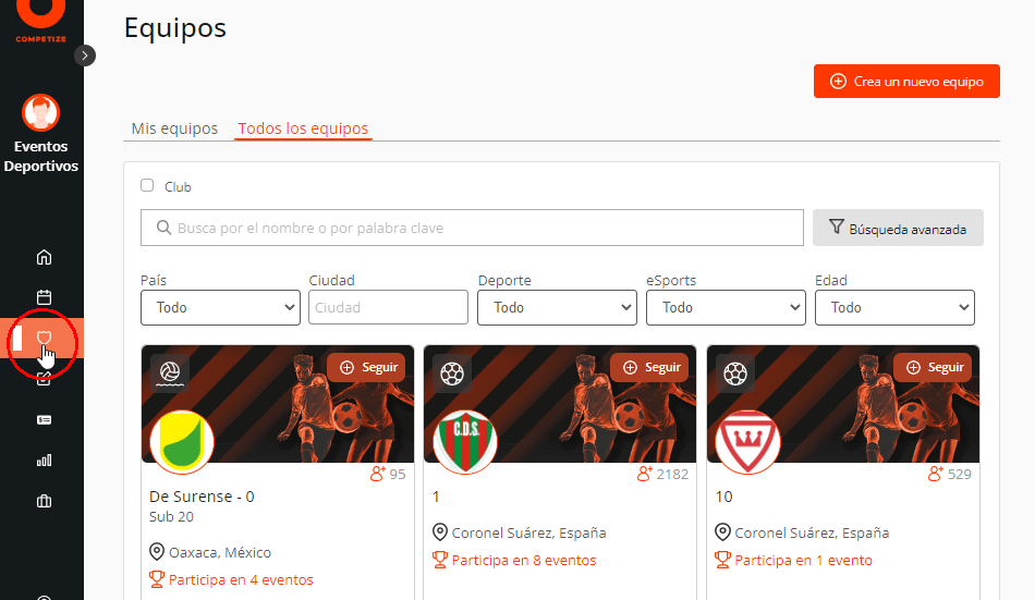 Software para gestionar equipos y clubes deportivos